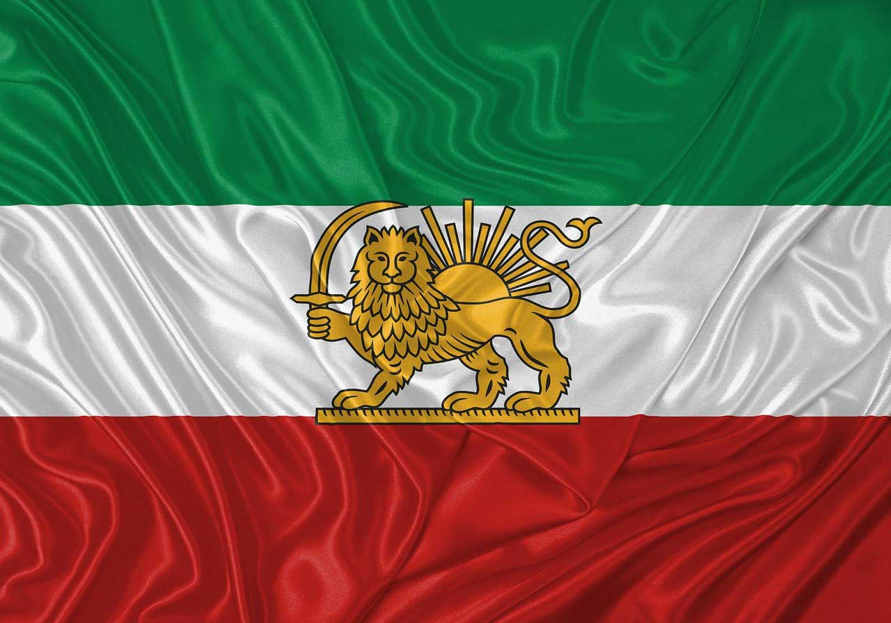 Flagge des Iran